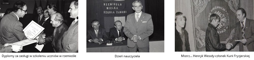 Działalność cechu - koniec lat 50-tych